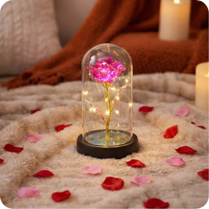 Rose Éternelle cristallisée