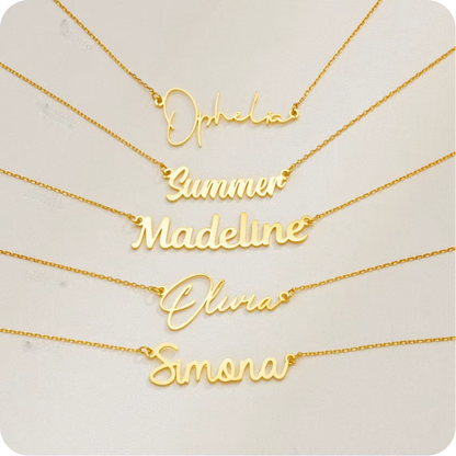 collier personnalisé